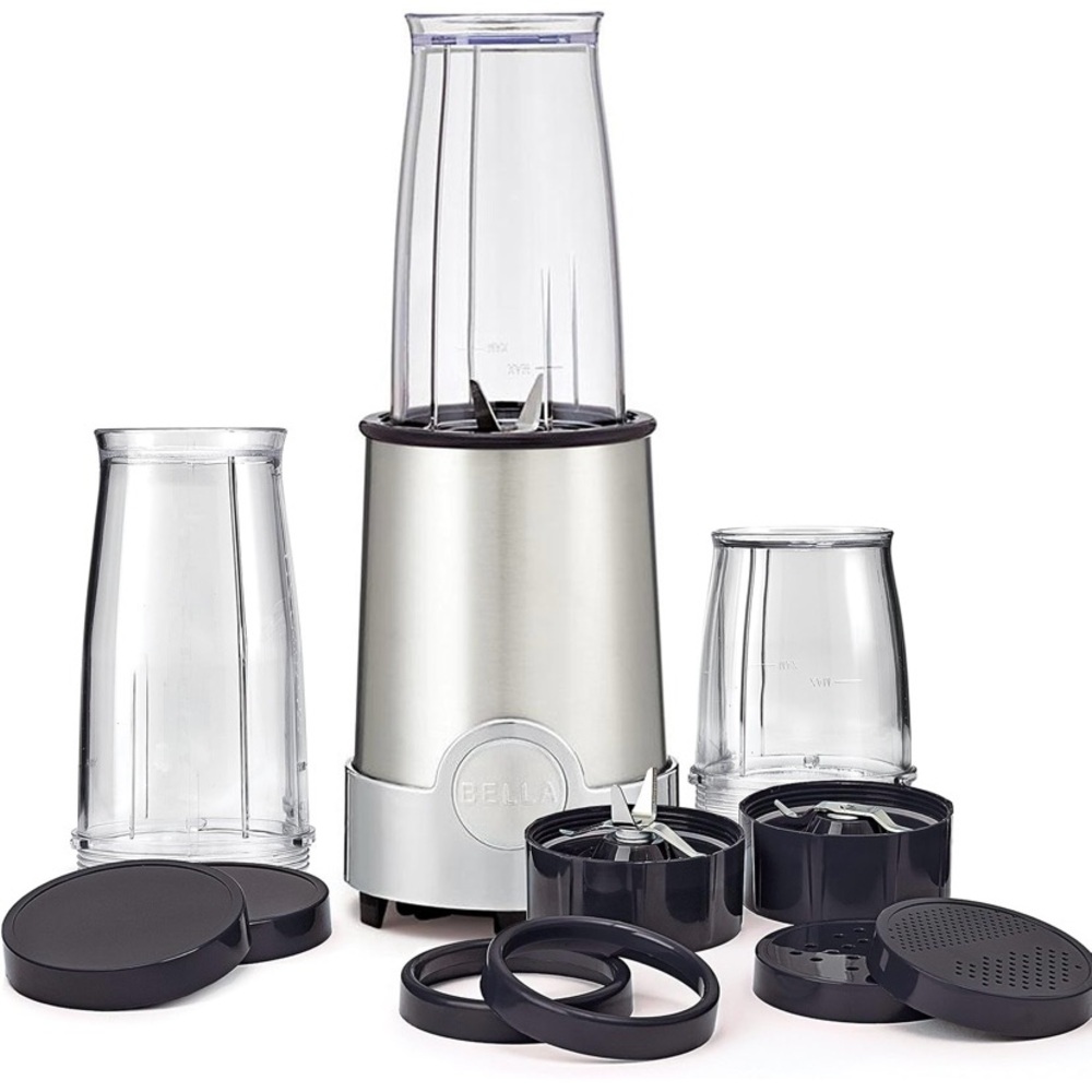 Bella Silver and Black Blender Set